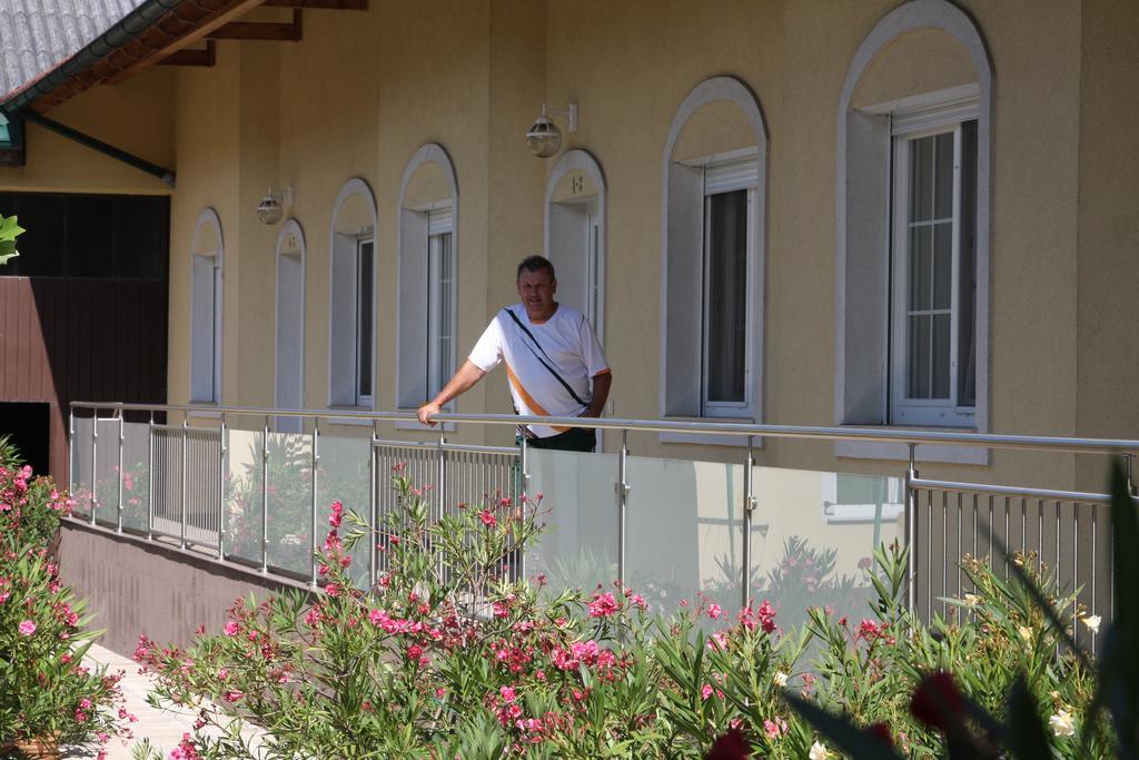 Pension & Weingut Storchenblick Illmitz Esterno foto